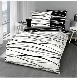 BettwarenShop, Bettwäsche, Motion (Bettwäsche Set, 135x200 cm, 80x80 cm)