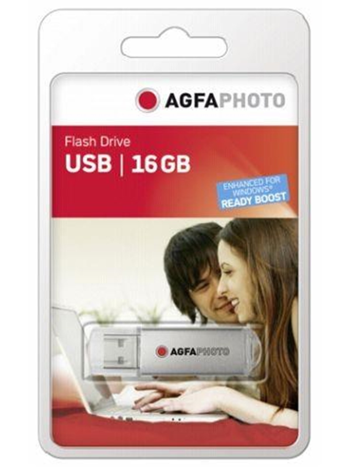 Agfa Photo USB Flash Drive 2.0 - USB flash drive - 16 GB - 16GB - USB-Stick