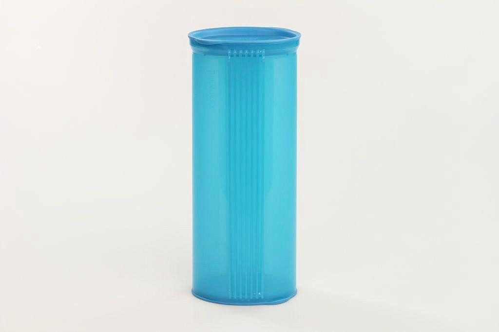 Tupperware Junge Welle Pasta-Center 1,6 liter blauw voor spaghetti