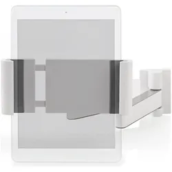 Nedis Tablet Halterung - 7-12" - Vollbeweglich - Anwendung: Wand, Tablet Halterung, Weiss, Grau
