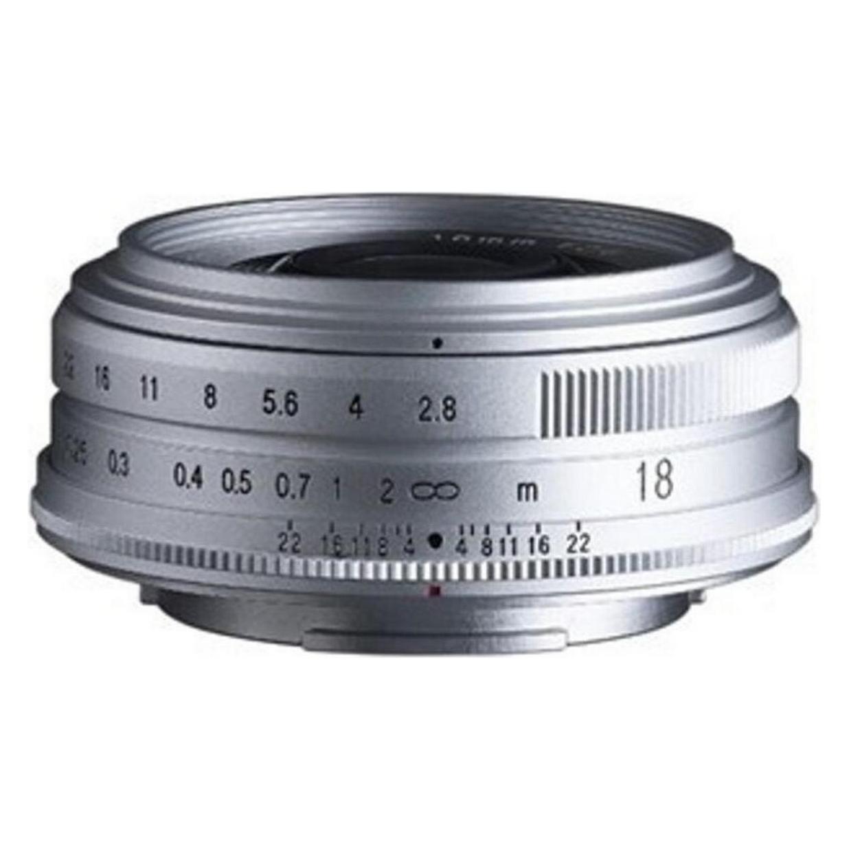 Voigtländer Color-Skopar 18mm / 2.8 asph. silber (Fujifilm X, APS-C / DX) (118789)