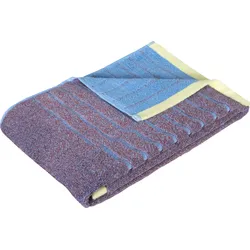 Hübsch Handtuch 70 x 140 cm violett-blau