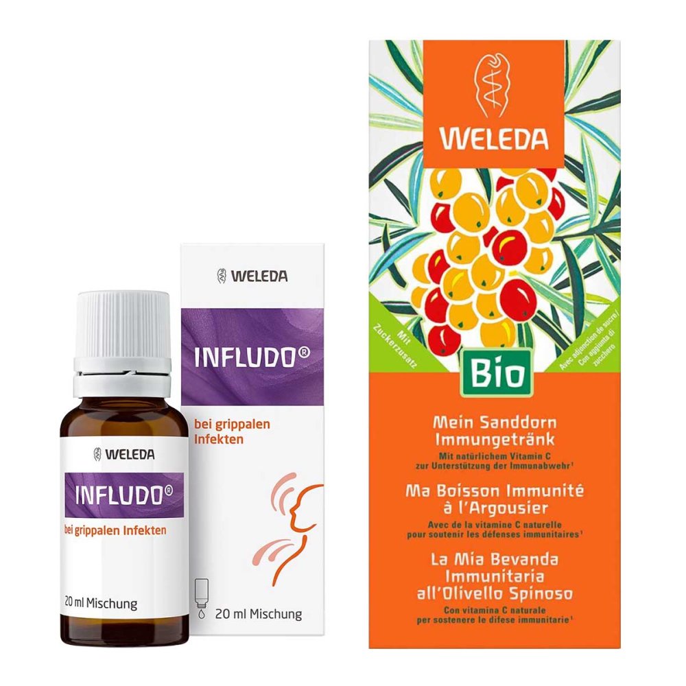 WELEDA AG Weleda Mein Sanddorn Immungetränk & Infludo 08101298