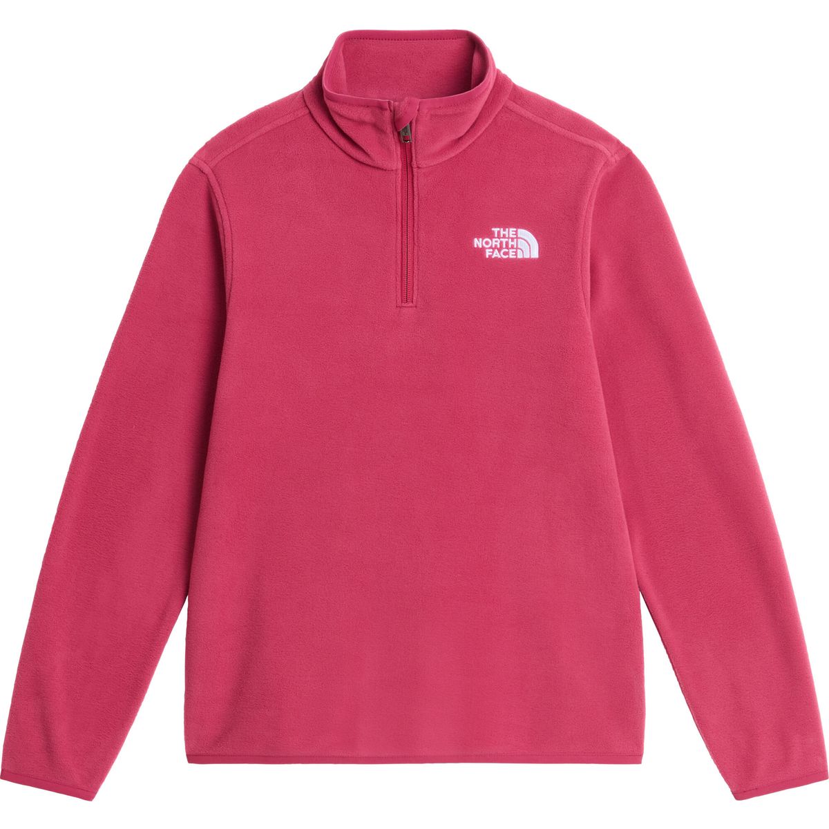 The North Face Teen Glacier 1/4 Zip Pullover fermented clay (NMP) S NF0A8CVGNMP-S