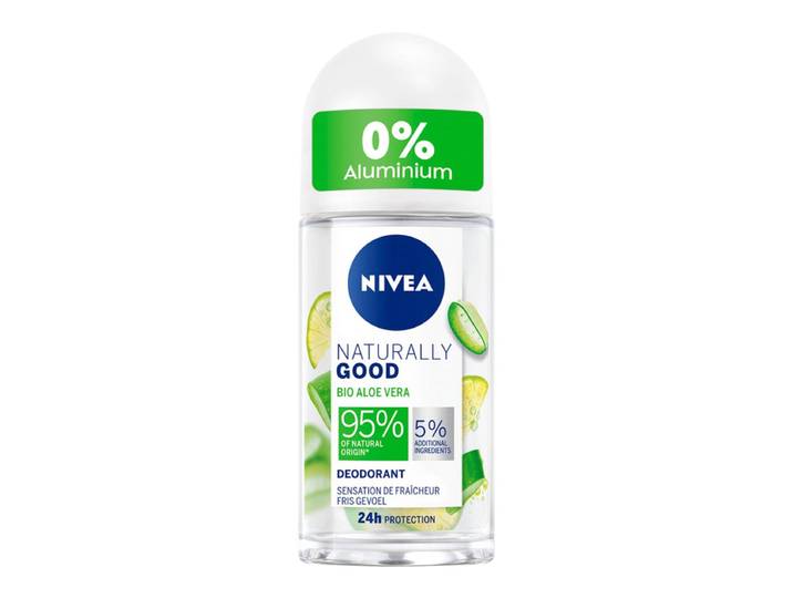 NIVEA Déodorant à bille pour aisselles femme aloe vera bio 50 ml