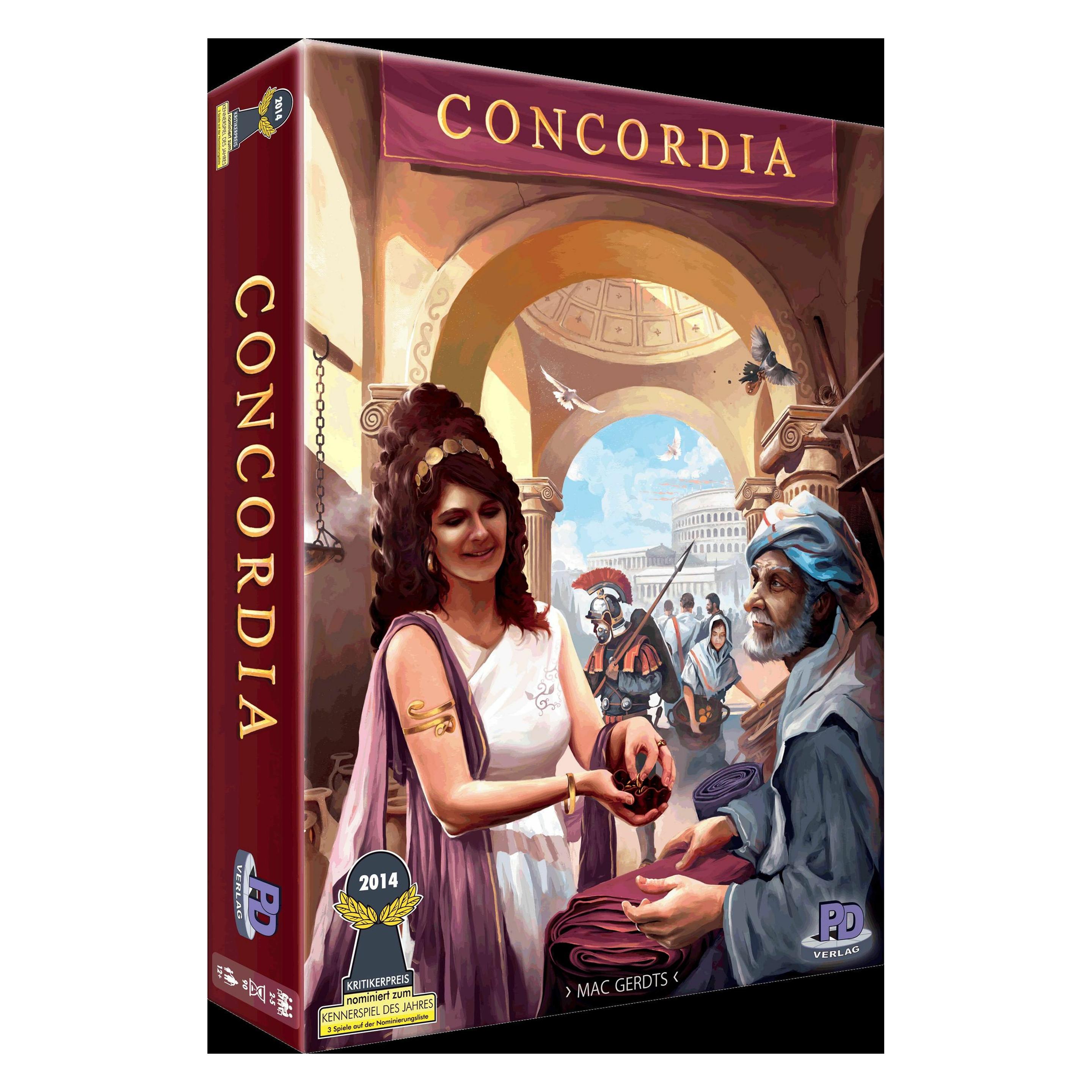 Heidelberger Concordia - Das Brettspiel (Deutsch, 2 - 5 Spieler) (PD012)
