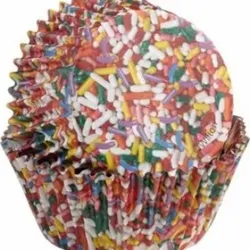 Bunte Cupcake-Jimmies, 36 St., Ø 5 cm