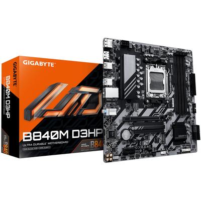 GIGABYTE Mainboard "B840M D3HP", schwarz, B:24,4cm H:3,5cm T:24,4cm, Mainboards