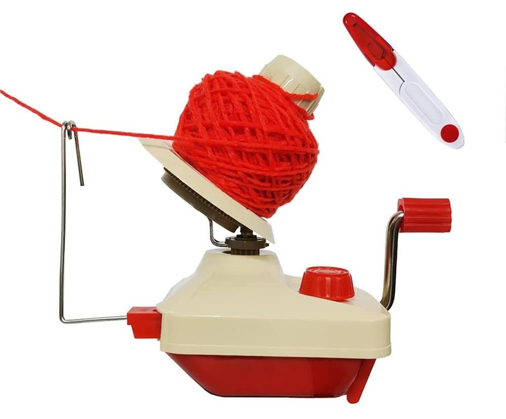 DIY Wolballen Winder en Brei Loom Set met Schaar