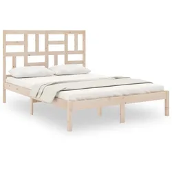 vidaXL Massivholzbett ohne Matratze 160x200 cm