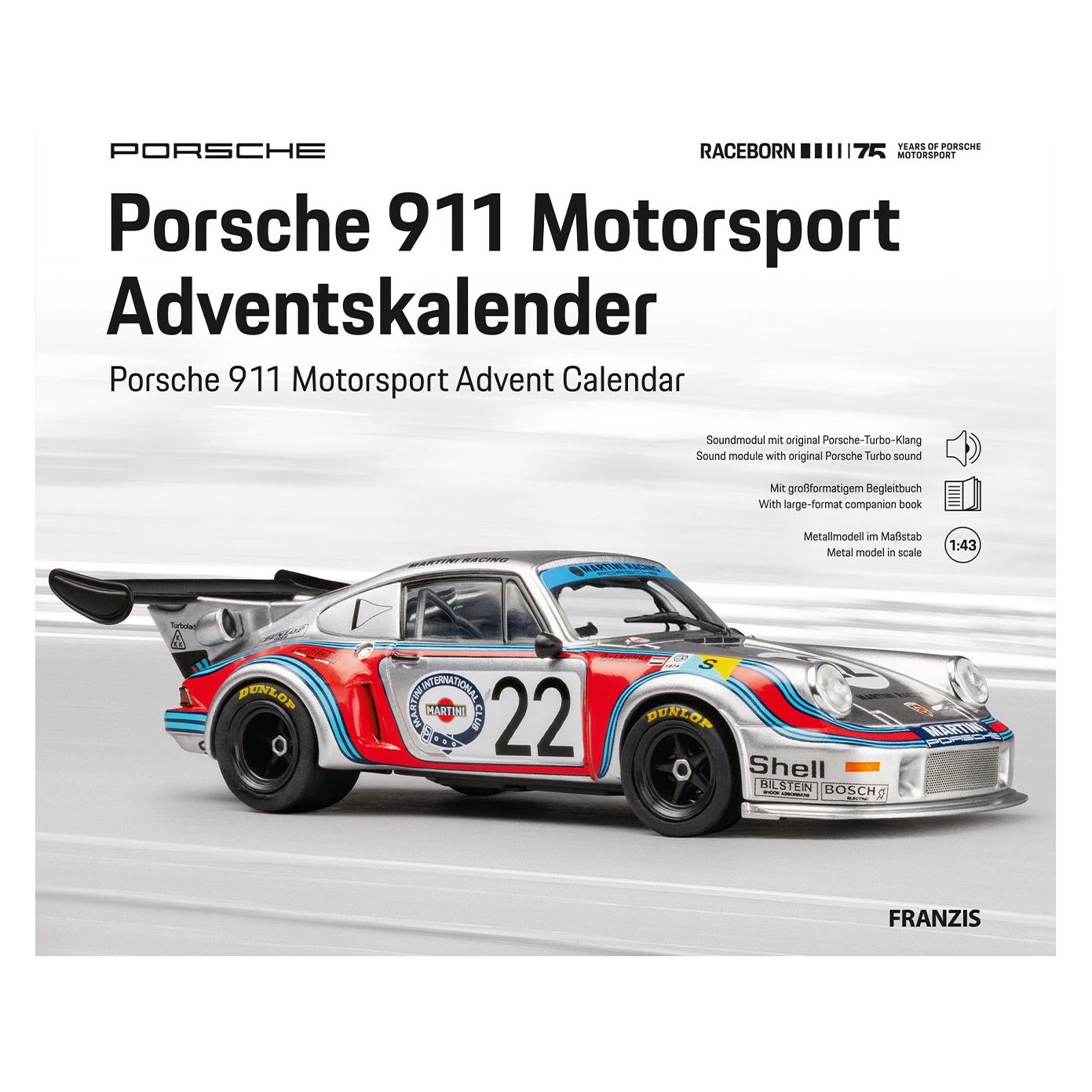 Franzis Adventskalender Porsche 911 Motorsport (24 Türchen) (4019631672759-4019631672759)