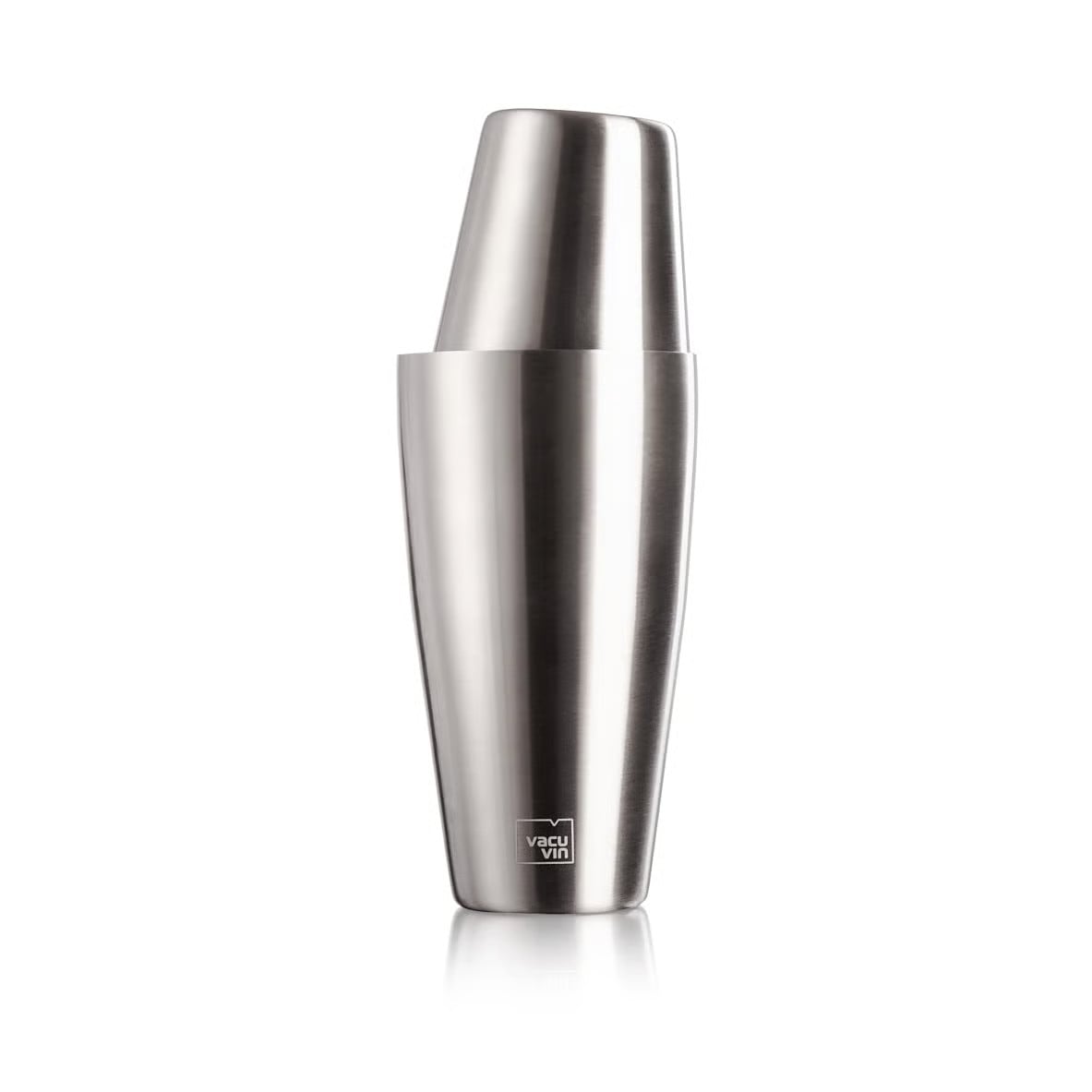 Vacuvin Tin on Tin cocktailshaker van roestvrij staal
