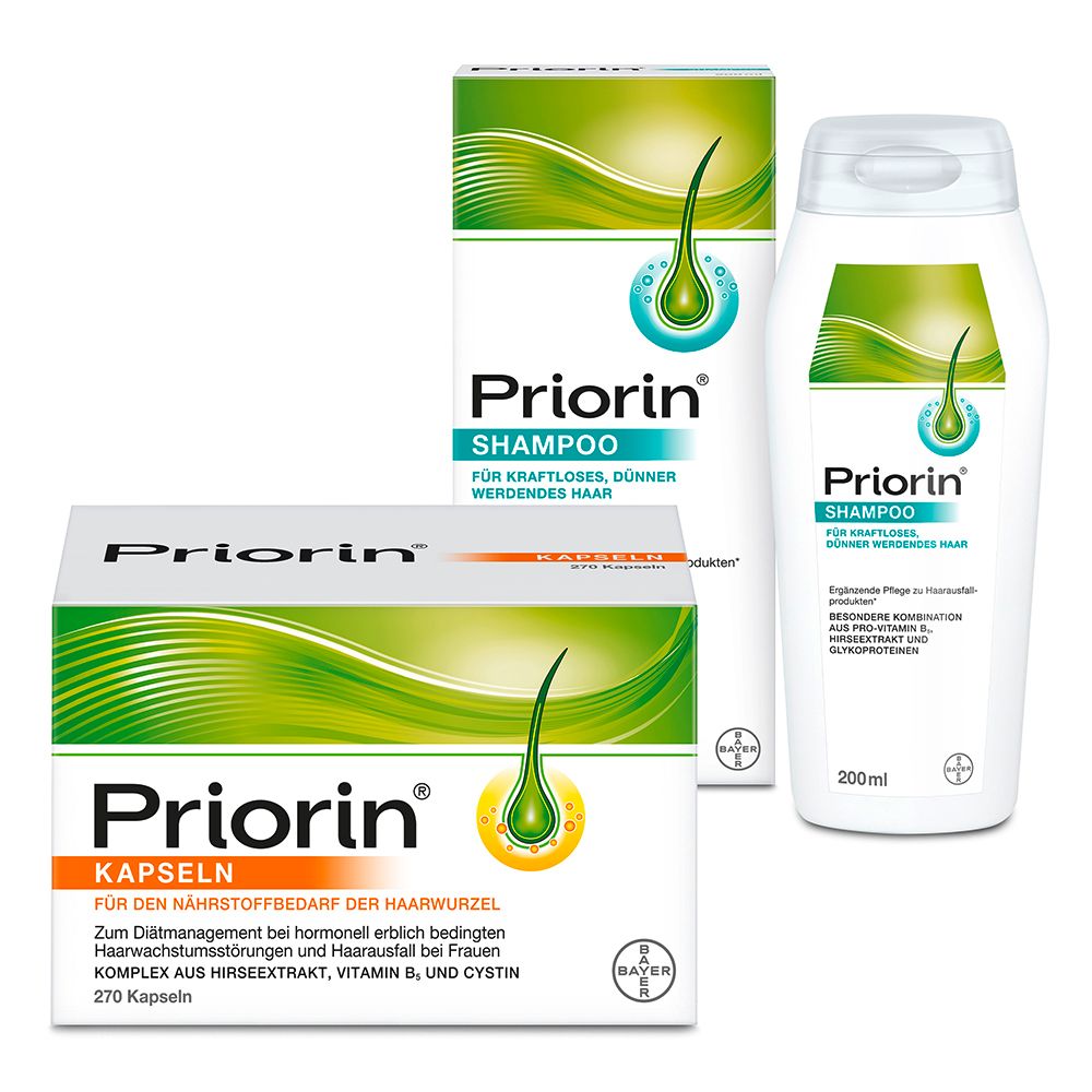 Priorin Kapseln + Shampoo Set 1 St