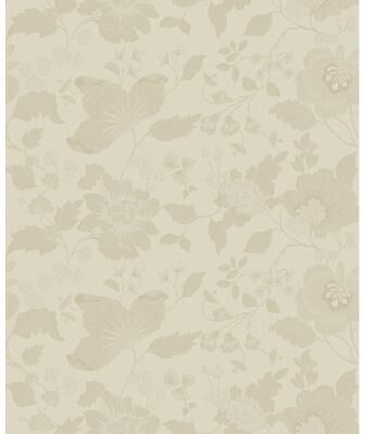 Sirpi Vittoria Cream Floral Wallpaper - 20.5 x 396 x 0.025