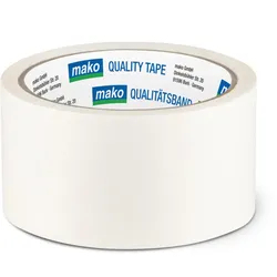mako Anti-Rissband, innen KOMFORT 50 mm x 10 m, Faservlies, weiß
