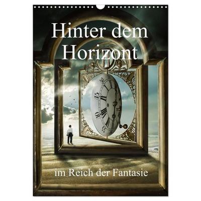 Hinter dem Horizont im Reich der Fantasie (Wandkalender 2026 DIN A3 hoch), CALVENDO Monatskalender