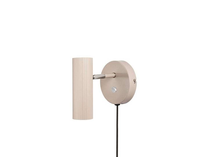 Wandlamp Hubble, crème / amber, Woon-/ Eetkamer, metaal, Design, wandlamp