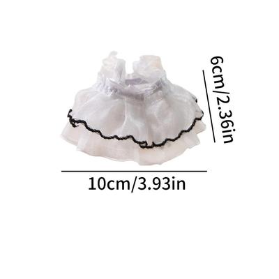 Small Pet Outfits And Hamster Dresses white