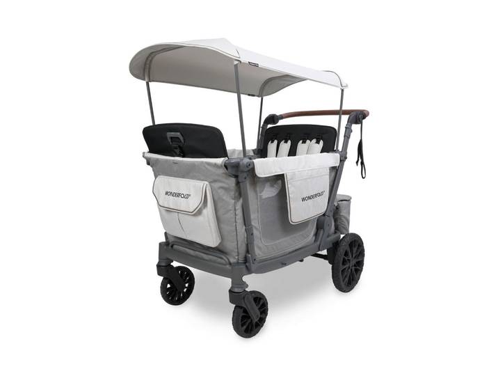 Wonderfold Bollerwagen L4 Series 4 Seater Wagon, Grau, Metall, 135x120x75 cm, Freizeit & Co, Gartenspielzeug, Bollerwagen