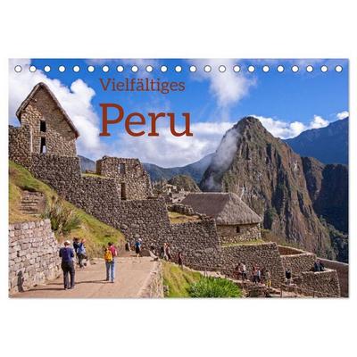 Vielfältiges Peru (Tischkalender 2026 DIN A5 quer), CALVENDO Monatskalender