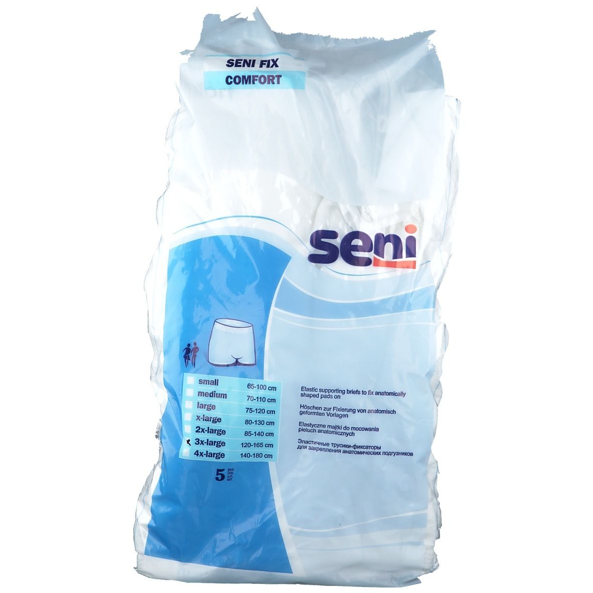 Seni Fix Comfort Fixierhosen Xxxl 5 St