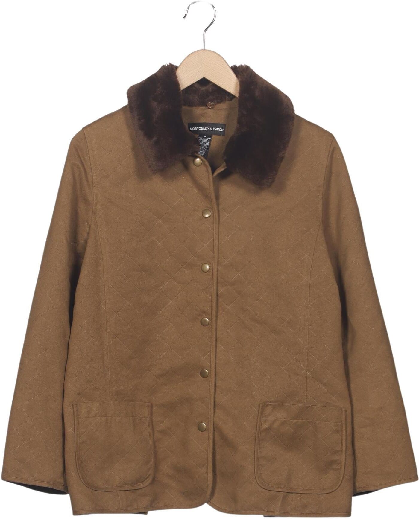 Symantec norton Damen Jacke, Braun, Gr. XL, Synthetik - Second Hand