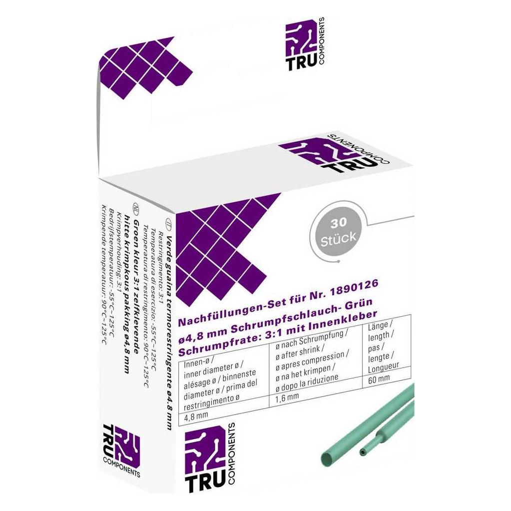 Tru Components Schrumpfschlauch-Nachfüll-Set (T1807CA007D)