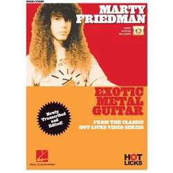 Marty Friedman - Exotic Metal Guitar, Fachbücher