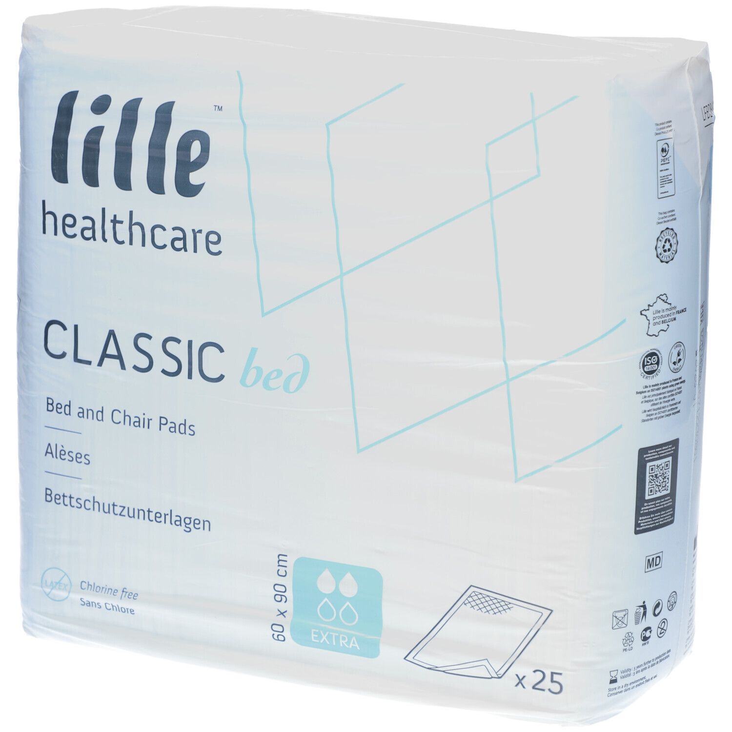Classic BED extra 60x90 cm 25 St
