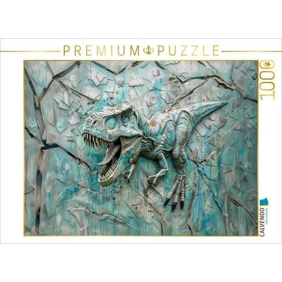 CALVENDO Puzzle T-Rex | 1000 Teile Lege-Größe 64x48cm Foto-Puzzle für glückliche Stunden, Game von , Calvendo Puzzle