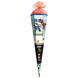 Roth Schultüte 85cm eckig Pixelcraft