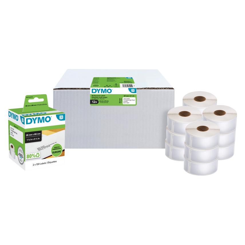 Dymo Mehrzweck-Etiketten (19 mm) (S0722550)