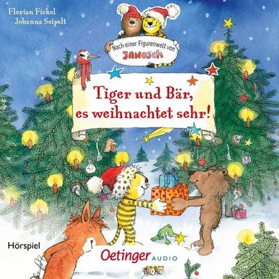 Nach einer Figurenwelt von Janosch. Tiger und Bär, es weihnachtet sehr! - Florian Fickel, Audio, 9783837391817