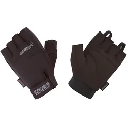 Chiba Leder Fahrrad-Fitnesshandschuh schwarz L