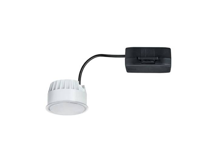 Paulmann LED Modul Einbauleuchte Nova Coin 6W 4000K Satin Sehr flach, Einbau bei geringen Hohlraumtiefen, Betriebsspannung 230V, neutralweißes Licht 4000K