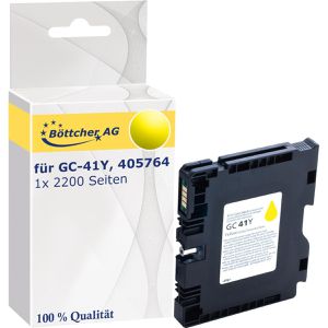 kompatibel für Ricoh GC-41Y 405764 gelb Druckerpatrone