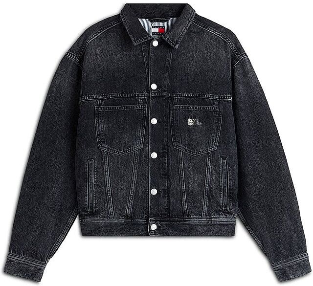 TOMMY JEANS Jeansjacke ARCHIVE TRUCKER schwarz   L L