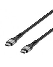 Manhattan USB2.0 USB-C Kabel Stecker/Stecker 240W 2m schwarz Digital/Daten 2 m (356367)