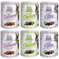 BRIT CARE Cat Snack Superfruits MIX 6x100g