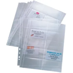 Sigel, Kartenaufbewahrung, Hüllen für Vistenkarten-Ringbuch