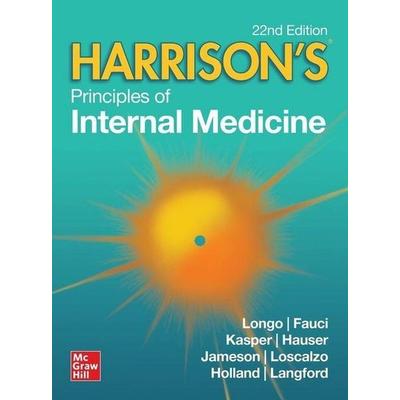Harrison's Principles of Internal Medicine (Vol.1 & Vol.2), Taschenbuch von Dan Longo,Anthony Fauci,Dennis Kasper,Stephen Hauser,J. Larry Jameson,