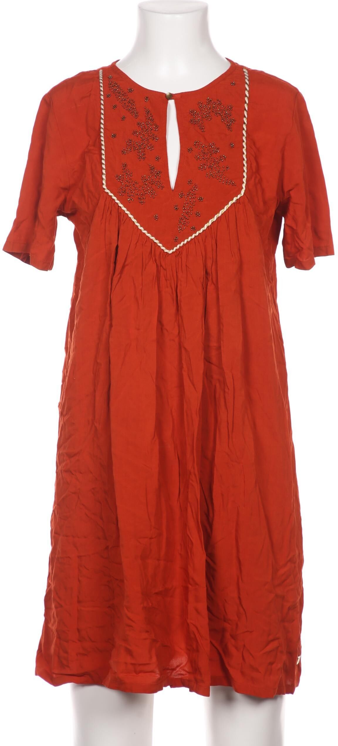Les Tropéziennes par M Belarbi Damen Kleid, Orange, Gr. S, kein / Etikett - Second Hand