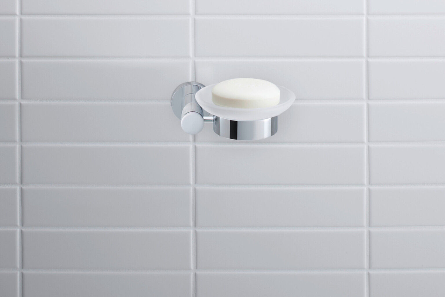 Duravit Seifenschale D-Code 13,5x12cm, Gl. we. ma, Sch links, chrom (0099171000)
