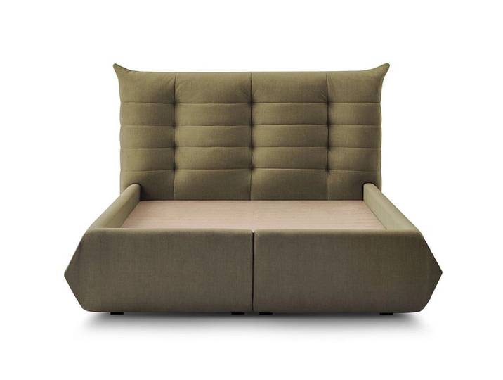 Kastenbett BOBOCHIC CLOTHILDE 180x200cm spanplatte grün