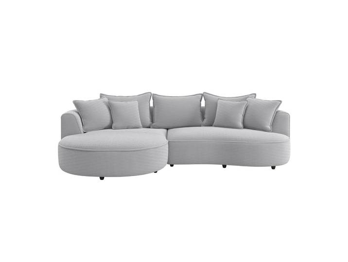 Ecksofa Levi Hellgrau 168x287 cm