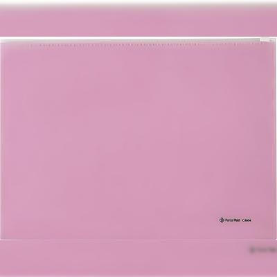 Dokumentenhülle A4 mit Reißverschluß pastellrosa