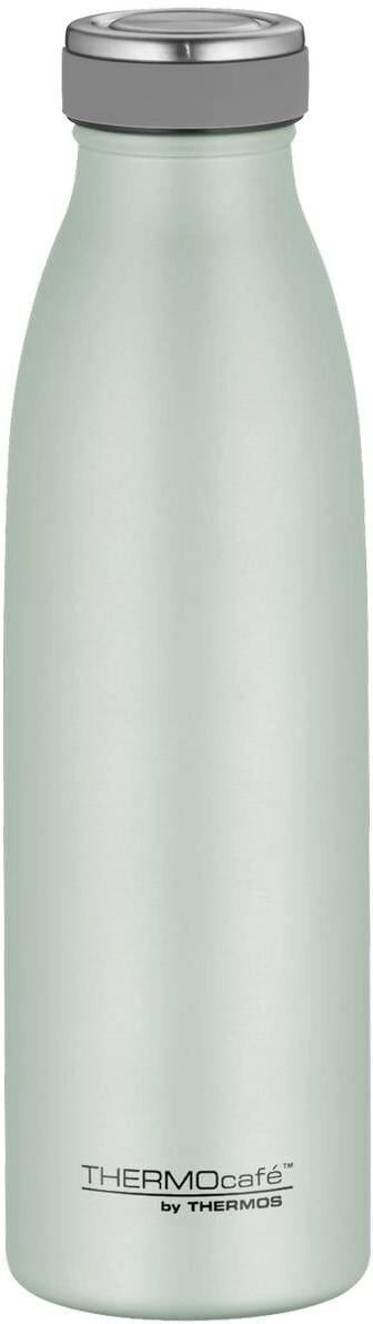 Isolierflasche THERMOS "TC 500 ml", silber (grün), Trinkflaschen, 500ml, Edelstahl, Isolierflasche, H:23,5cm grün 500ml