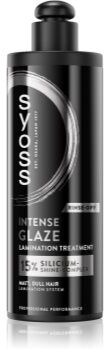 Syoss Intense Glaze Lamination Treatment tratamento intensivo para cabelo brilhante e macio 200 ml. Intense Glaze Lamination Treatment