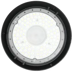 LED Außenleuchte Flutlichtstrahler Schwarz Aluminium UFO-Bauform IP65 D 32 cm