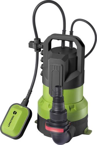 TOOLCRAFT TO-10207230 Q400B256 Schmutzwasser-Tauchpumpe 13000 l/h 6m